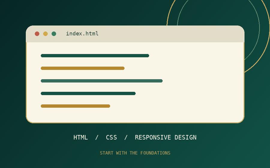 HTML & CSS Foundations