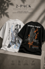 Kakashi x Shadow Forged Oversized T-Shirt Combo - Image 3