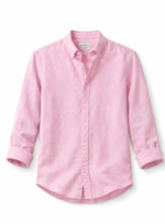 Rose Calm Linen Cotton Shirt for Men | Premium Casual Shirt |