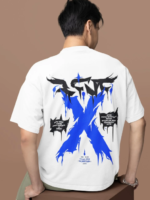 Blitz X White Oversized T-Shirt Men | 280 GSM