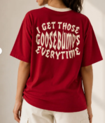 Goosebumps Red Women’s Summer T-Shirt