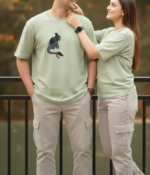 Matching Couple T-Shirts | 280 GSM - Image 3
