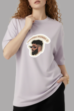 Kehndi Hundi C Graphic Oversized T-Shirt for Women | - Image 5
