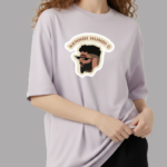 Kehndi Hundi C Graphic Oversized T-Shirt for Women |