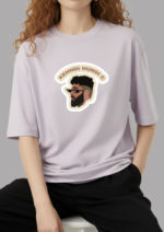 Kehndi Hundi C Graphic Oversized T-Shirt for Women | - Image 2
