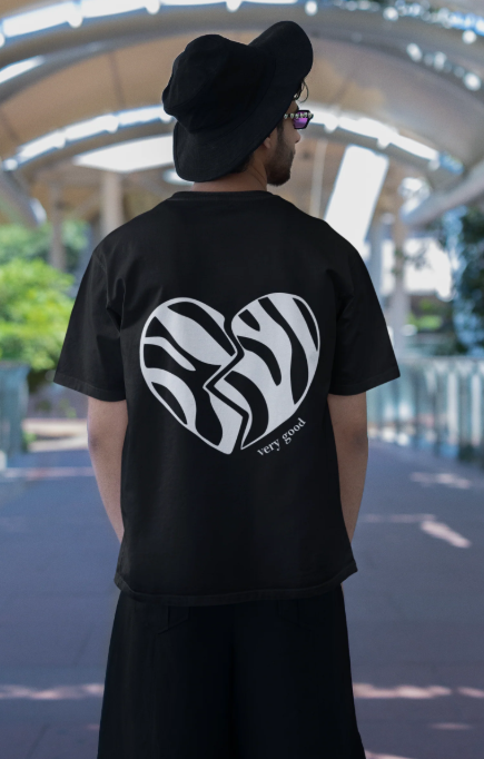 Screenshot 2026-08-01 220559 Wild Break Men Black Oversized T-Shirt Men | 280 GSM - Image 1