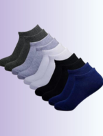 MJE Men Pack Of 5 Ankle Length Socks